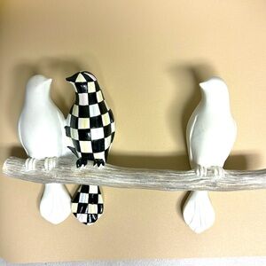 MACKENZIE-CHILDS Hanging Bird Wall Art, Bird Decor